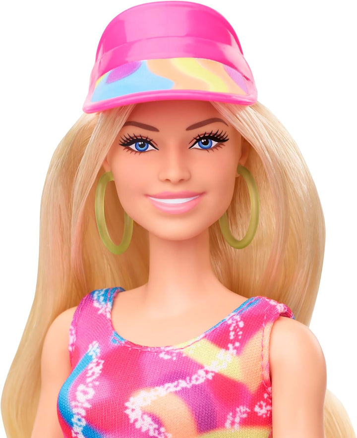 Barbie The Movie Margot Robbie - Muñeca de patinaje con traje de ne...
