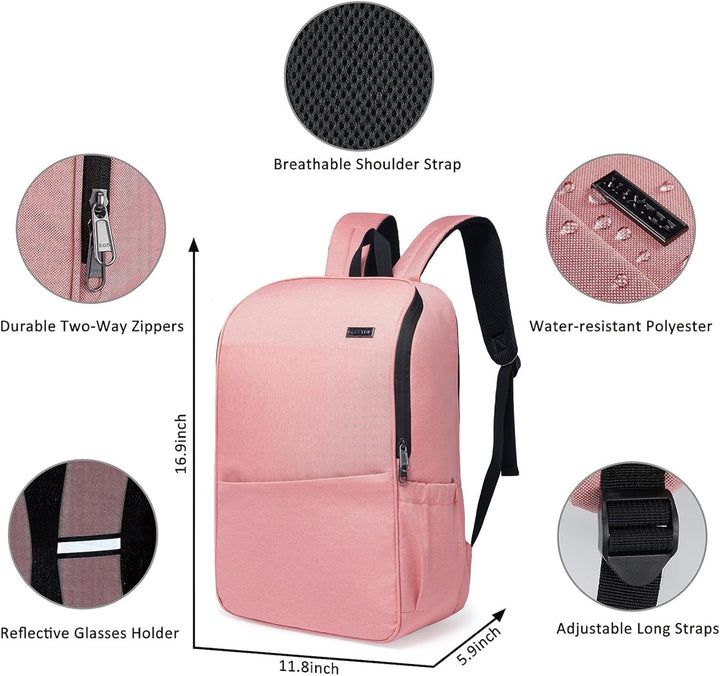 MAXTOP Mochila para portátil de almacenamiento profundo con puerto...