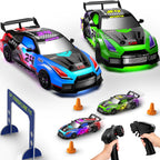 Geyiie Coches de control remoto, paquete de 2 autos RC para niños y niñas