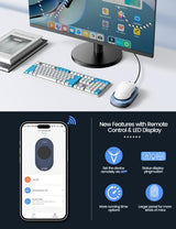 Vaydeer M4 Utra Mouse Mover con aplicación, dispositivo Jiggler de...