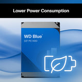 Western Digital WD40EZZX - Disco duro interno de 4 TB WD Blue PC, 5...