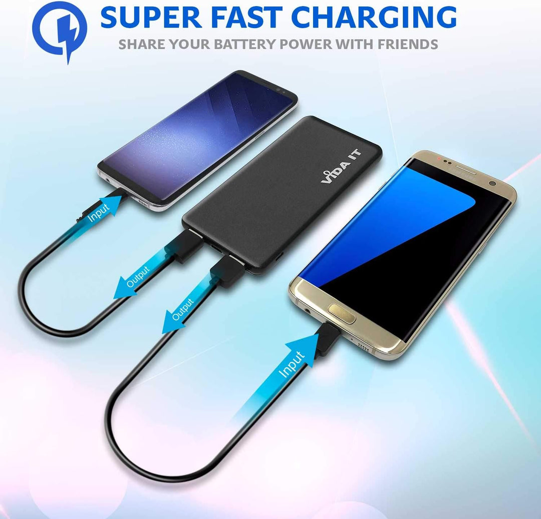 Banco de energía ultra delgado de 5 V 2 A para chaleco calefactable...