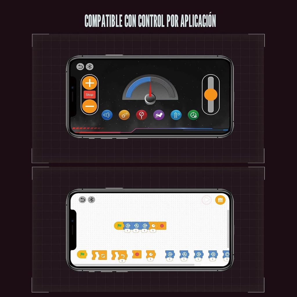 V8 Kit de modelo de motor que funciona – Juego de bloques de construcción de motor visibles de 8 cilindros con motor, luz LED y control de aplicación – Construye tu propio kit de ingeniería, proyecto STEM para adultos y niños (660 piezas)