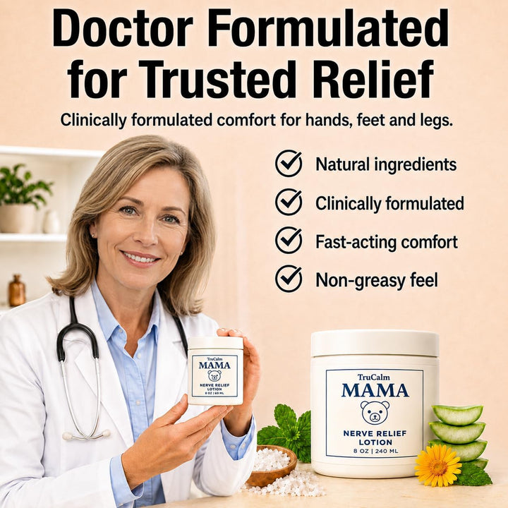 Mama Lotion \u2013 Crema para aliviar los nervios de neuropatía con...