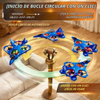 ANTSIR Avión RC ABS Fighter Jet Drone Juguete Volador para regalo de cumpleaños