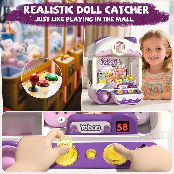 Máquina de garras grande para niños, máquina expendedora de juguete...
