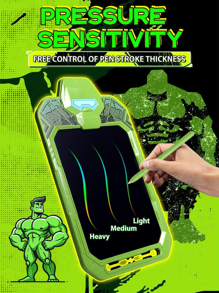 Fullware - Tableta de escritura LCD para niños de 10 pulgadas, verd...