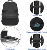 Z-MGKISS Mochila extra grande para hombre, bolsa de viaje para port...