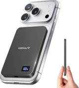 VONUV Cargador portátil magnético de 5000 mAh, cargador portátil in...