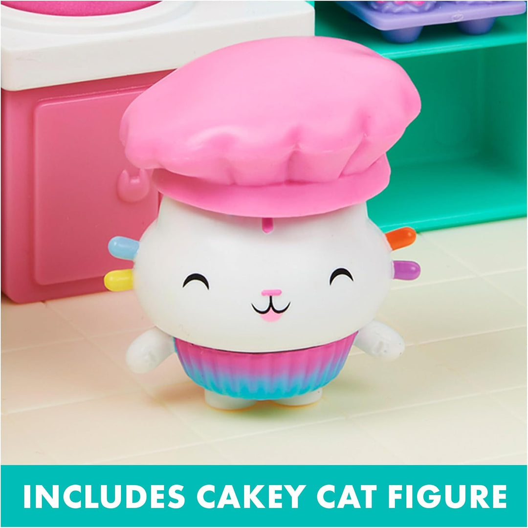 Gabby's Dollhouse, Bakey with Cakey Kitchen con figura y 3 acce...