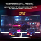 CRUA - Monitor curvo ultraancho WQHD de 34 pulgadas para juegos de...