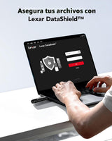 Lexar Paquete de 3 Memorias Flash A30E de 64GB USB 3.2 Gen 1, Unida...