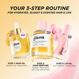 Gisou Honey Gloss Hydration Trio - Aceite para el cabello, aceite l...
