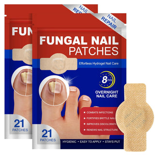 Parches de uñas para reparación de uñas de los pies \u2013 42 pieza...