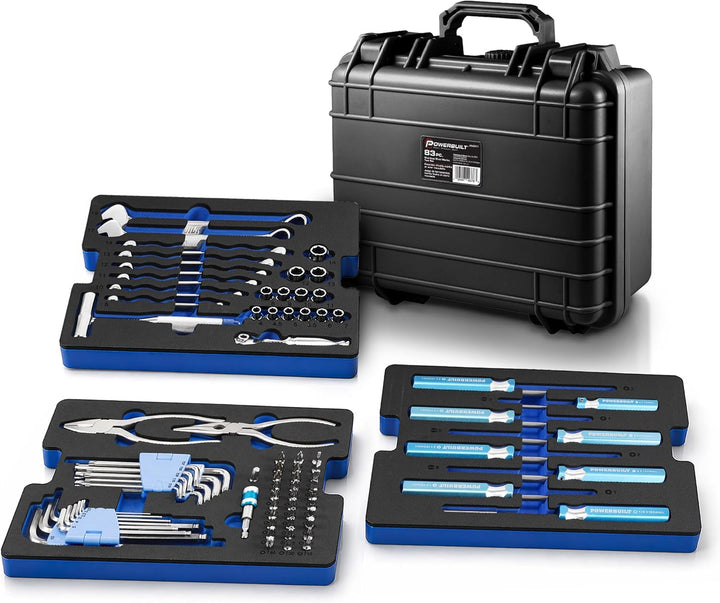 Powerbuilt Juego de herramientas de reparación de embarcaciones mar...