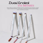 Jessup Juego de 7 brochas de maquillaje de doble extremo