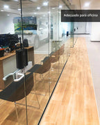 Cerradura de puerta de vidrio inteligente, cerradura de puerta de vidrio biométrica con huella dactilar 4 en 1, LG2315, 2024, sin taladro, sin llave, cerraduras de puerta mejoradas, ideal para oficina, hogar, hotel, apartamento