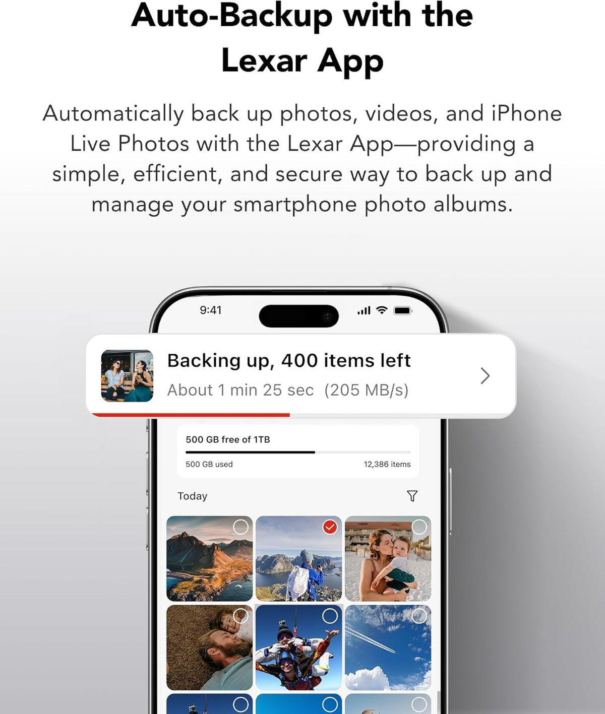 Lexar D70E - Disco duro externo de 512 GB, hasta 2000 MB\/s de lect...