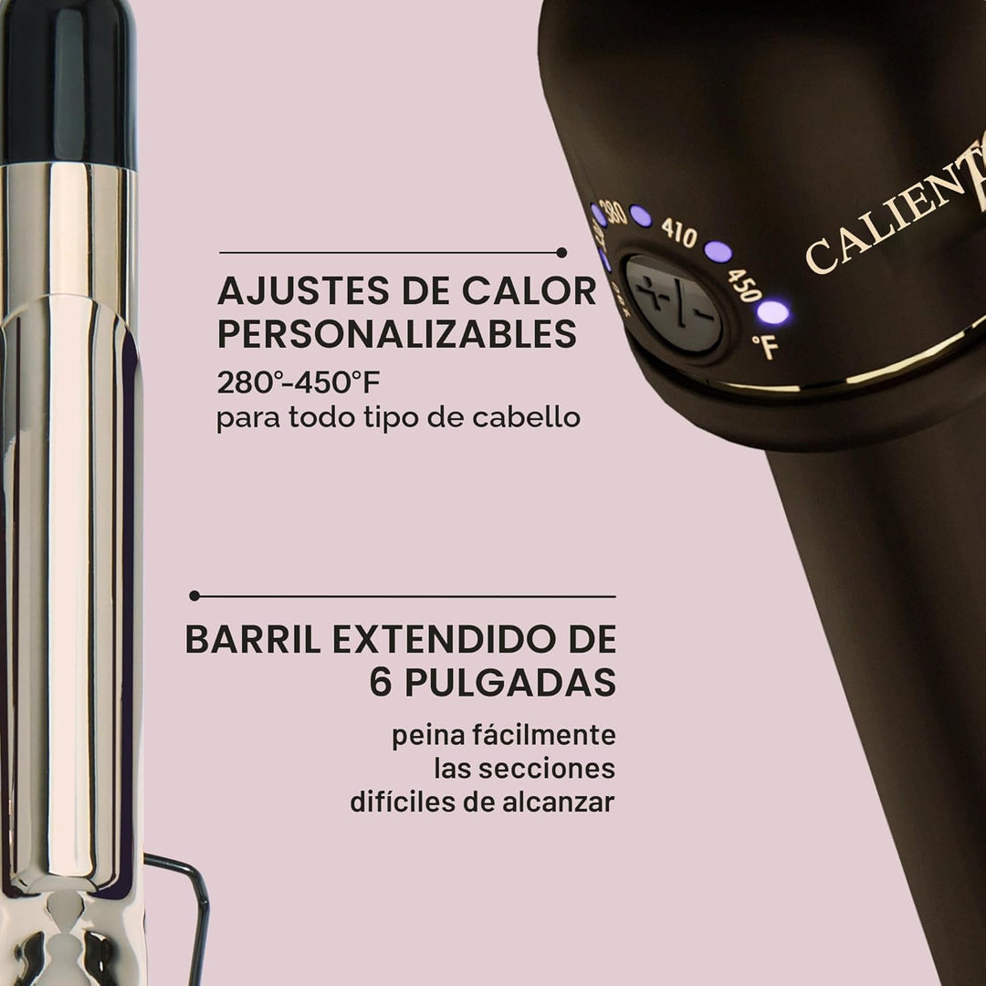 HOT Tools Rizador profesional de oro de 24 quilates de 1 pulgada co...