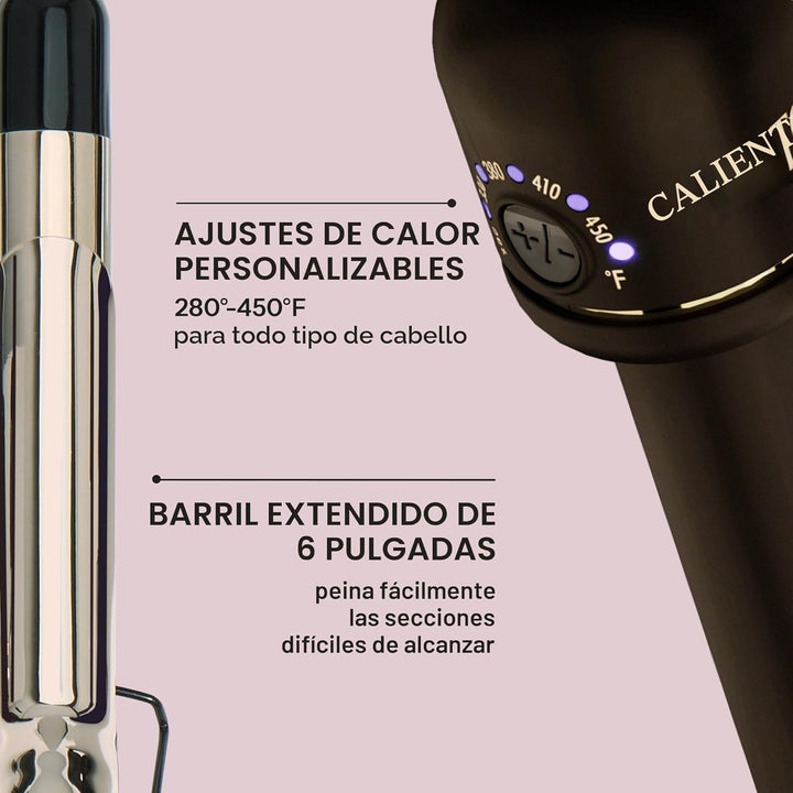 HOT Tools Rizador profesional de oro de 24 quilates de 1 pulgada co...