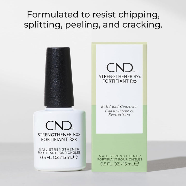 CND™ Fortalecedor RXx, fortalecedor de uñas para uñas más duras y f...