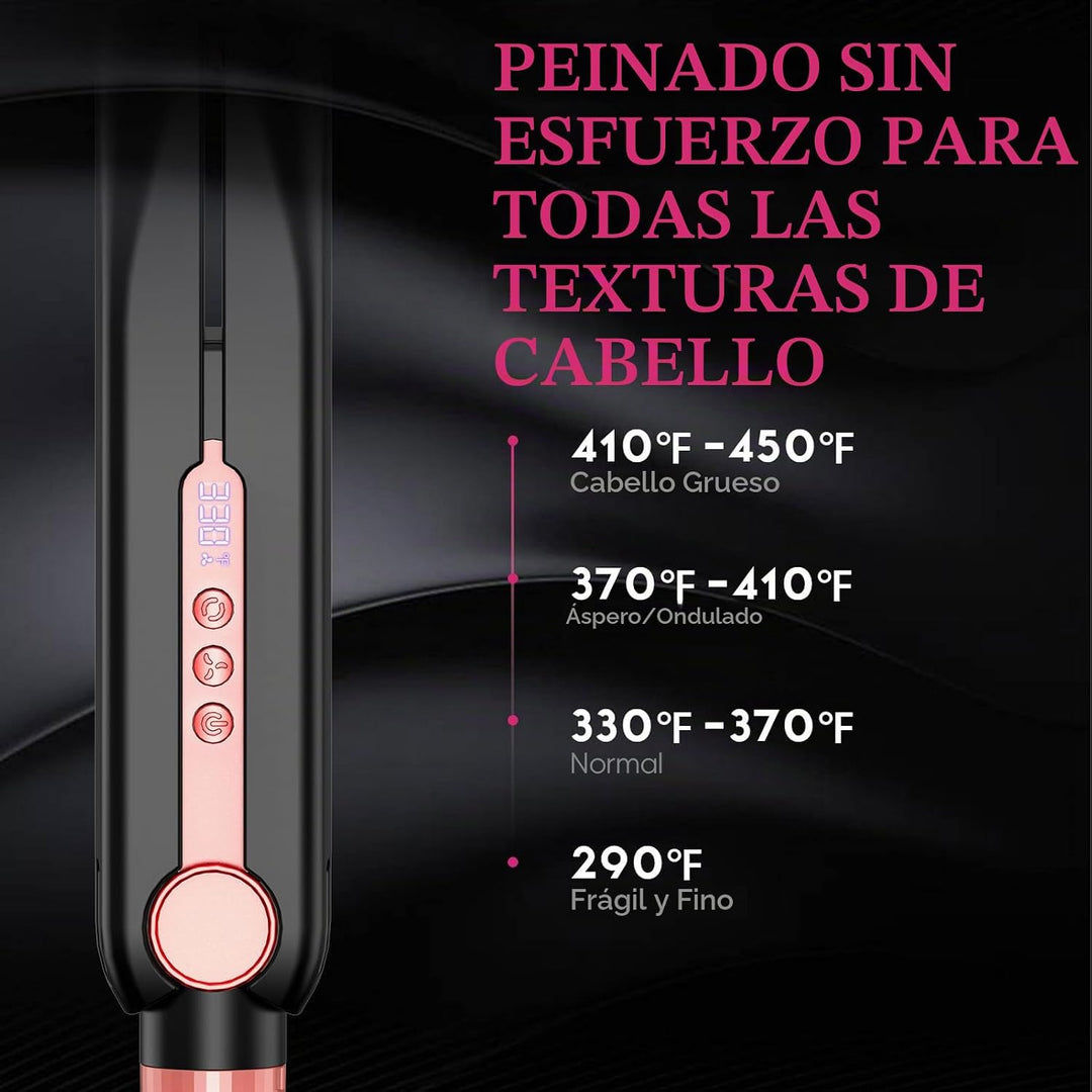 SKIMI Airflow Styler, plancha de pelo de titanio alisadora de cabel...