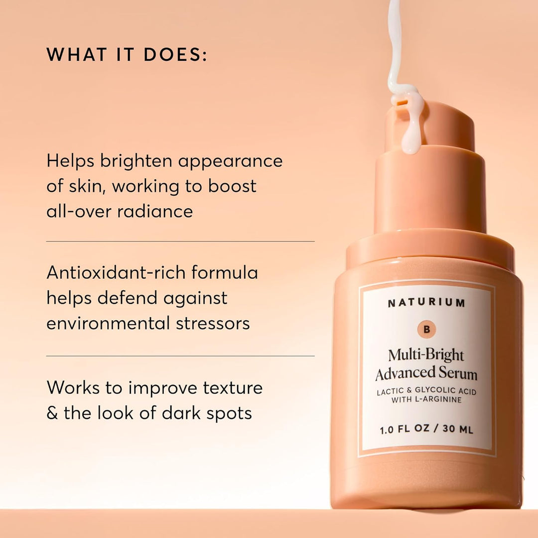 Naturium Multi-Bright - Suero avanzado para el cuidado de la piel e...