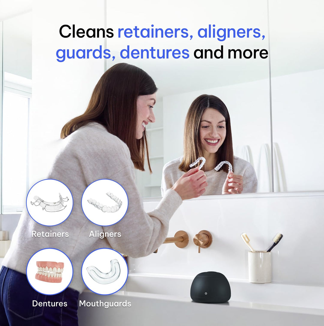 Zima Dental Pod: Máquina limpiadora ultrasónica para retenedores, a...