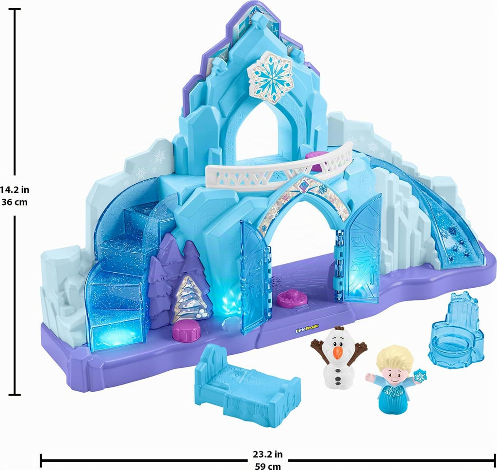 Fisher-Price Little People Disney Frozen Palacio de Hielo de Elsa