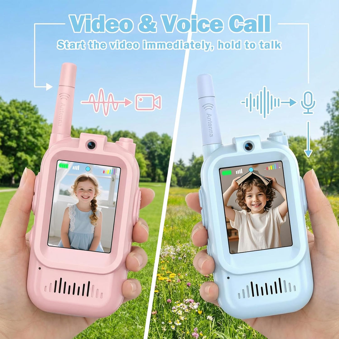 Walkie Talkies de video para niños walkie talkies