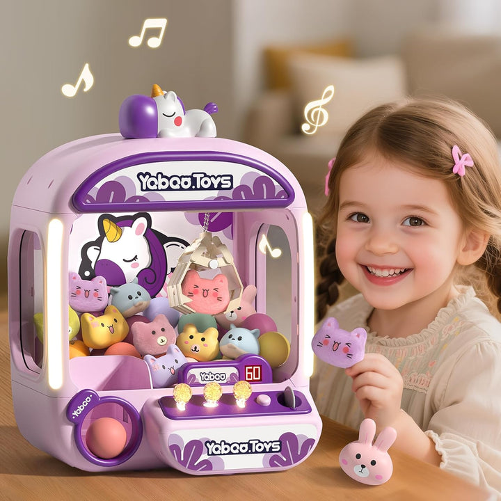 Máquina de garras grande para niños, juguetes de unicornios para ni...