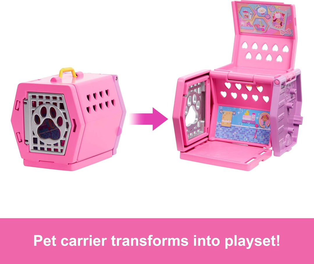 Barbie Chelsea - Juego de transporte para cachorros, muñeca pequeña...