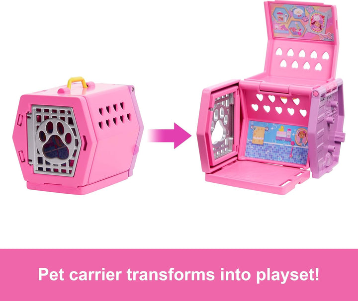 Barbie Chelsea - Juego de transporte para cachorros, muñeca pequeña...