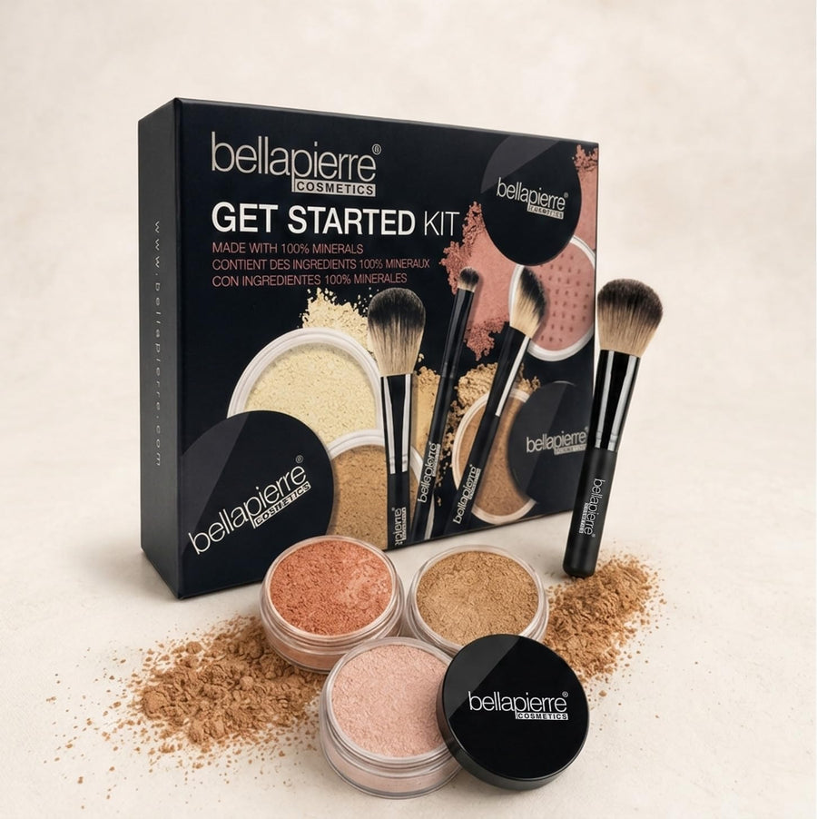 bellapierre Kit para empezar | Incluye 2 bases minerales, 1 rubor y...