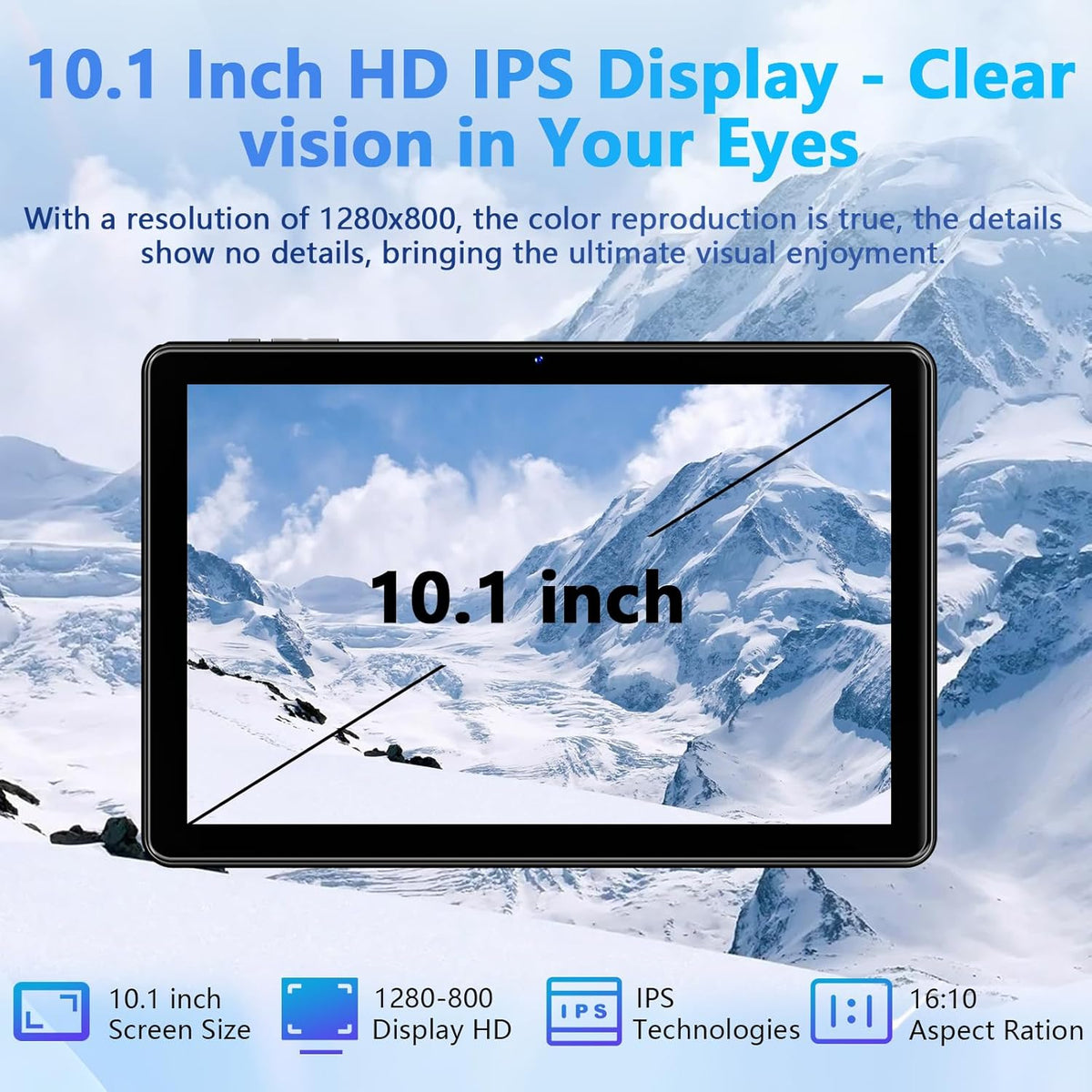 Aobante Tablet de 10 Pulgadas, Tabletas Android 15 con 18 GB RAM+12...