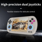 Anbernic RG40XX H Retro Handheld Game Console RG40XXH Consola de juegos portátil de 4 pulgadas Pantalla IPS Sistema Linux 64G TFCard Juegos precargados 5000+ RG40XX H Soporta salida de TV HDMI 5G WiFi Bluetooth 4.2 Gris