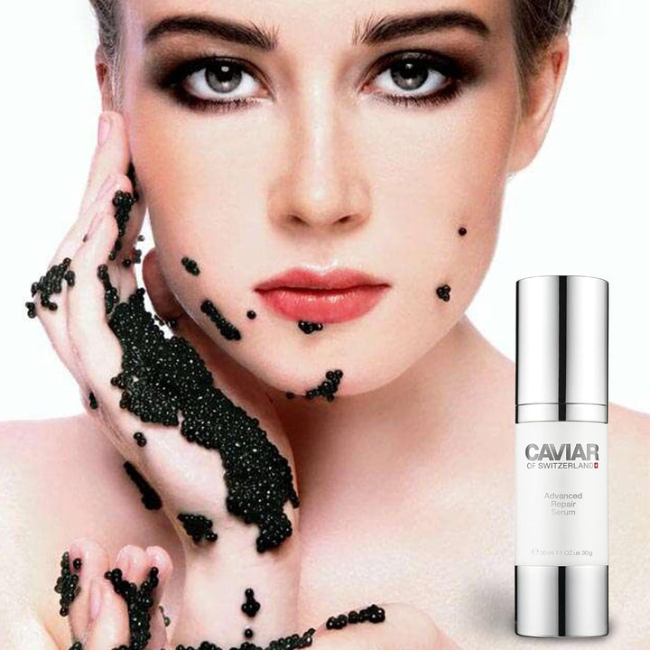 Suero facial de extracto hidratante de caviar \u2013 Suero de repar...