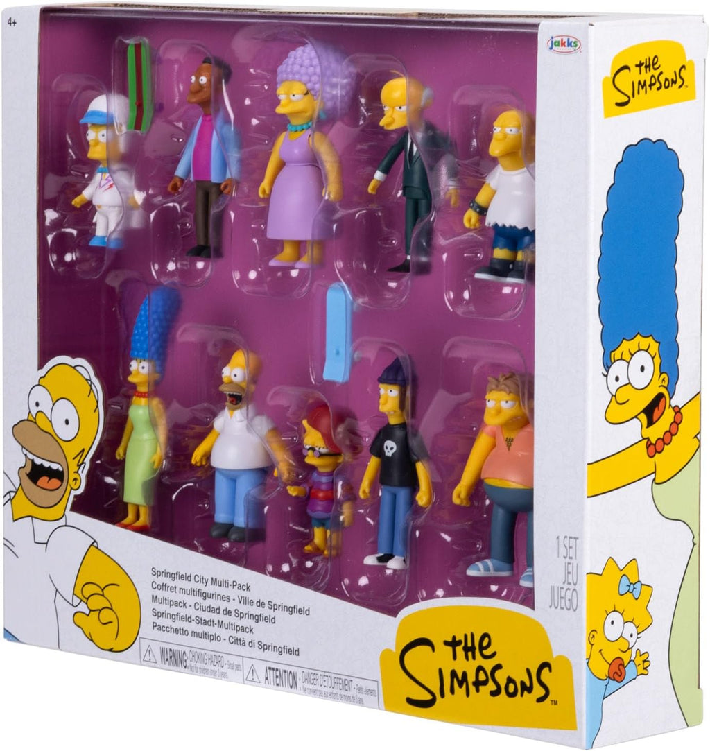 The Simpsons - Figura de Springfield City de 2.5 pulgadas