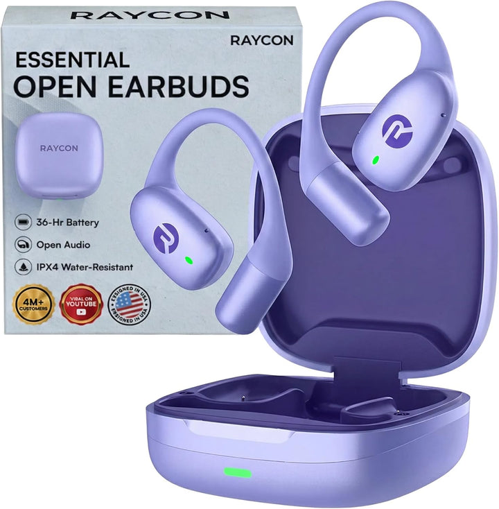 Raycon Essential - Auriculares de oreja abierta, auriculares inalám...