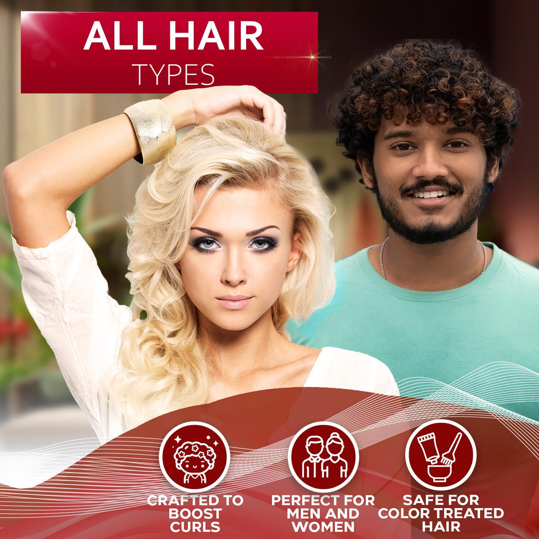 Set de champú y acondicionador para cabello rizado - Para definir r...
