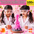 Butterfly EduFields Kit de Ciencias con más de 100 Experimentos para Niñas, Edades 5-7 y 6-8