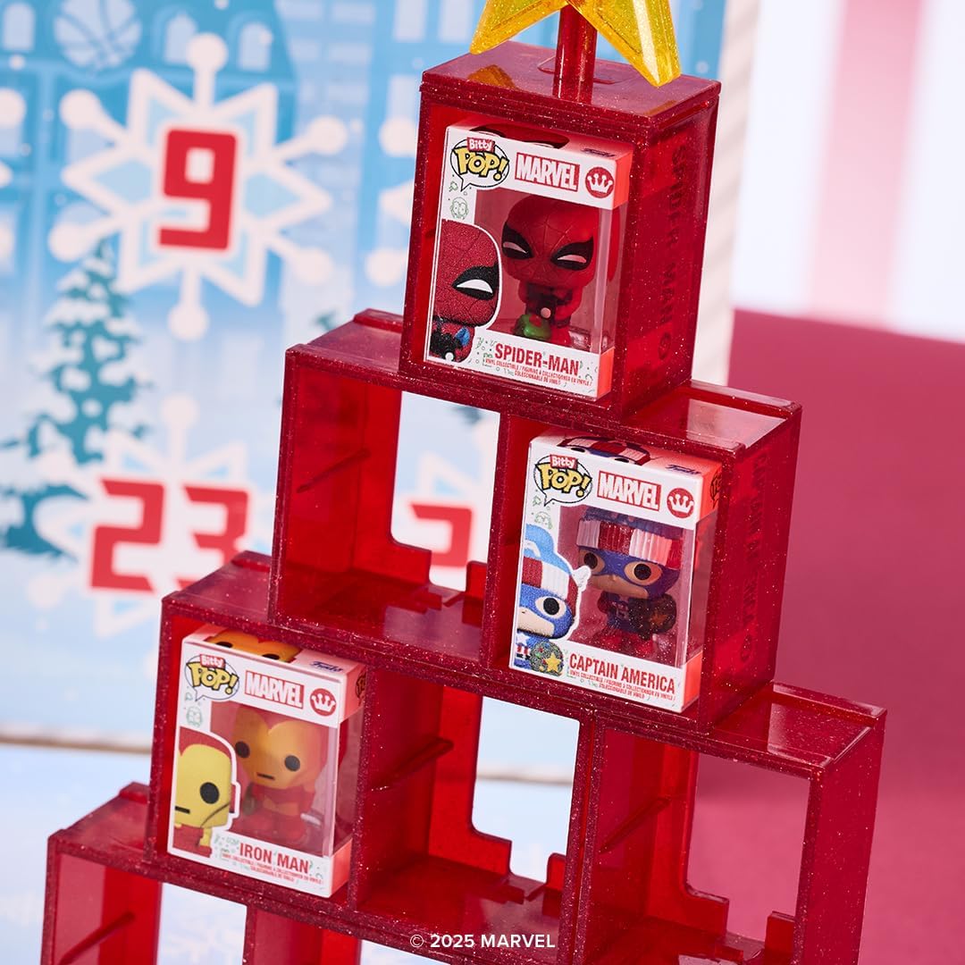 Funko Calendario de cuenta regresiva Pop Bitty Marvel