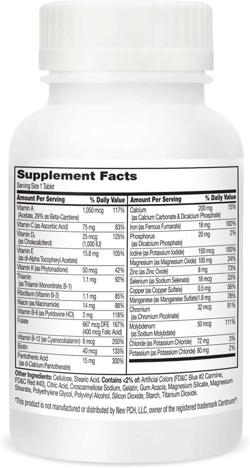 21st Century Sentry - Tabletas multivitamínicas para mujer, 120 uni...