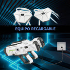 Laser Tag Recargable, Set de Lazer Tag de 2 para Niños Juego Interior y Exterior, Ideas de Regalo para Niños Adolescentes y Adultos, Juguetes Geniales para Adolescentes de 8 9 10 11 12+ Años Niños y
