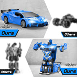 Qumcou Auto de control remoto de transformación, autos RC para niño...