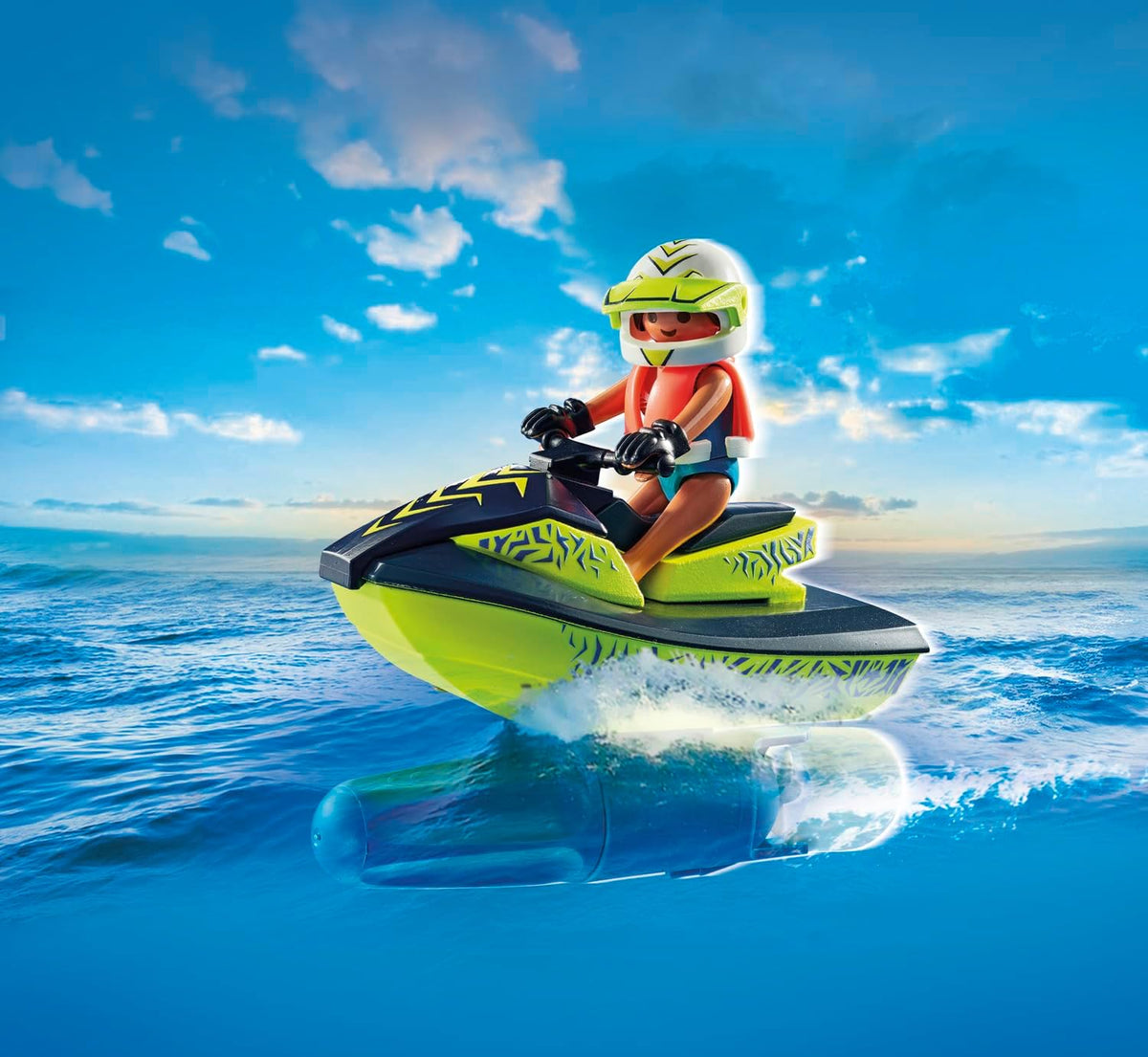 Playmobil Bote de Bomberos con Scooter Acuático