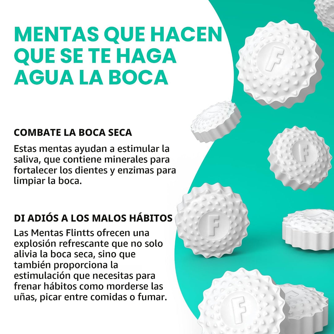 Flintts Mints Lemon Stash - Mentas sin azúcar que hacen agua la boc...