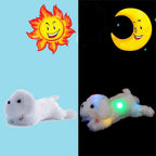 WEWILL Perro Cachorro Blanco Iluminado de 18'' con LED, Ani...