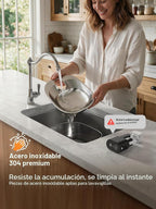 FEELNEEDY Fuente de agua inalámbrica para gatos de acero inoxidable con sensor, batería de 4000mAh, fuente de agua para mascotas de 4L/135 fl oz para gatos y perros, fuente de agua para gatos ultra