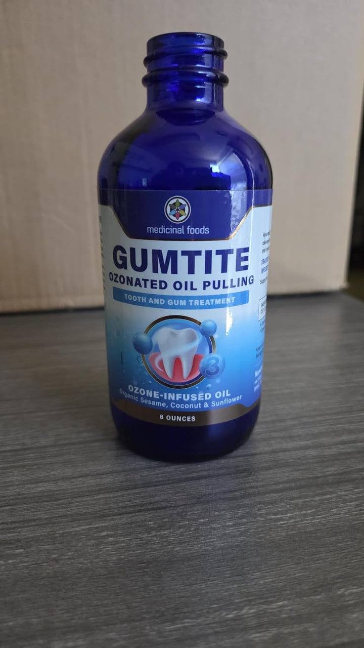Medicinal Foods - Aceite de enjuague bucal ozonizado de goma | Acei...